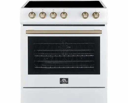 Forno Leonardo Espresso 30-Inch Electric Range with 5.0 cu. Ft. Electric Oven Forno