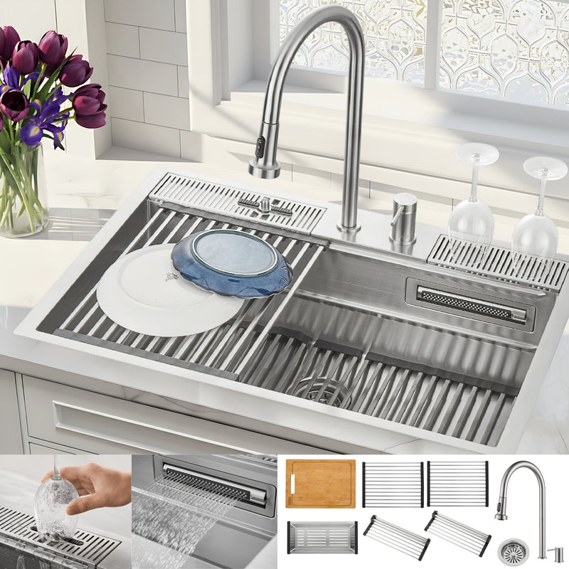 Forno E-ZP30 33 in. Kitchen Sink