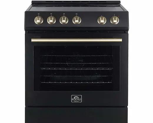 Forno Leonardo Espresso 30-Inch Electric Range with 5.0 cu. Ft. Electric Oven Forno