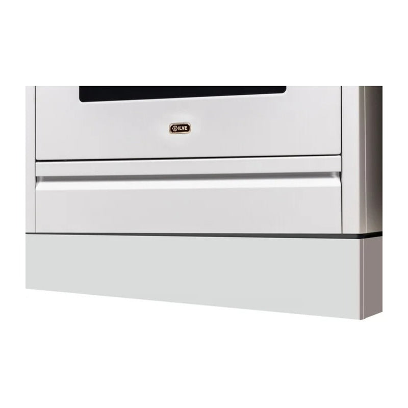 ILVE APZ100140B 40 inch Nostalgie/Professional Plus Toe Kick (5 1/2 inch h.) (White)