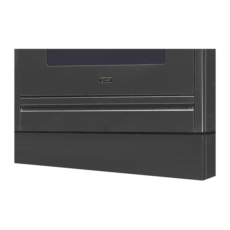 ILVE APZ100140M 40 inch Nostalgie/Professional Plus Toe Kick (5 1/2 inch h.) (Graphite Matte)