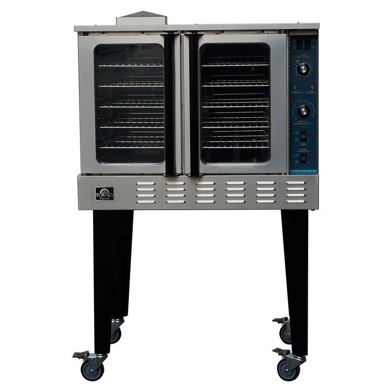 Forno FCMCO0107-38 54,000 BTU Commercial Convection Oven in Stainless Steel