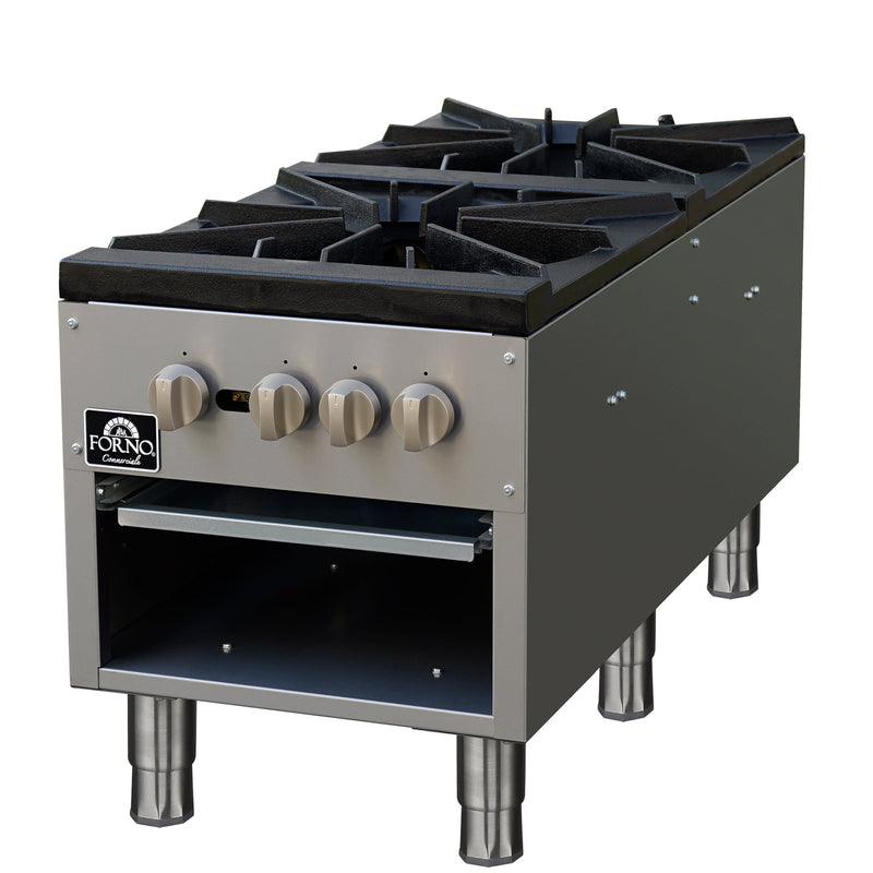 Forno FCMSP0094-18 160,000 BTU Stock Pot Range in Stainless Steel