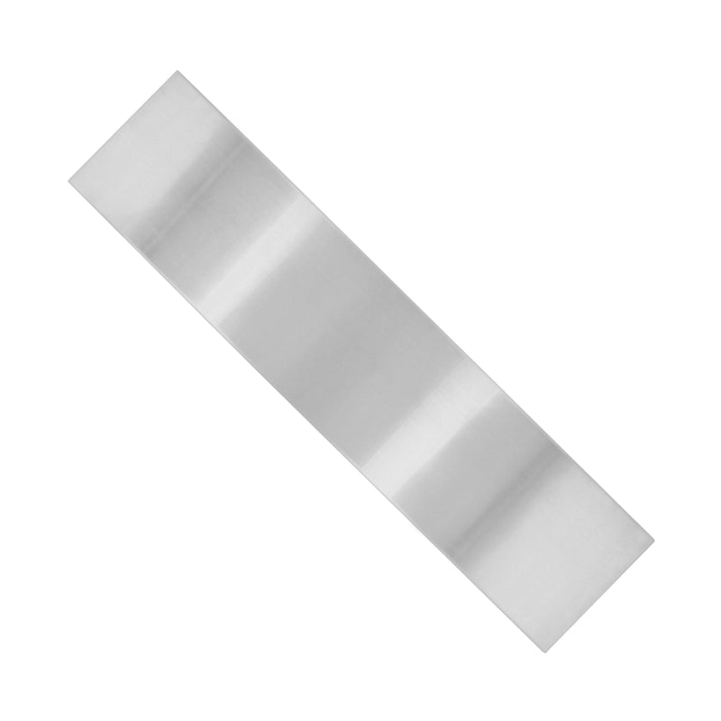 ZLINE DPK137-304-24 stainless steel dishwasher kickplate, angled product view