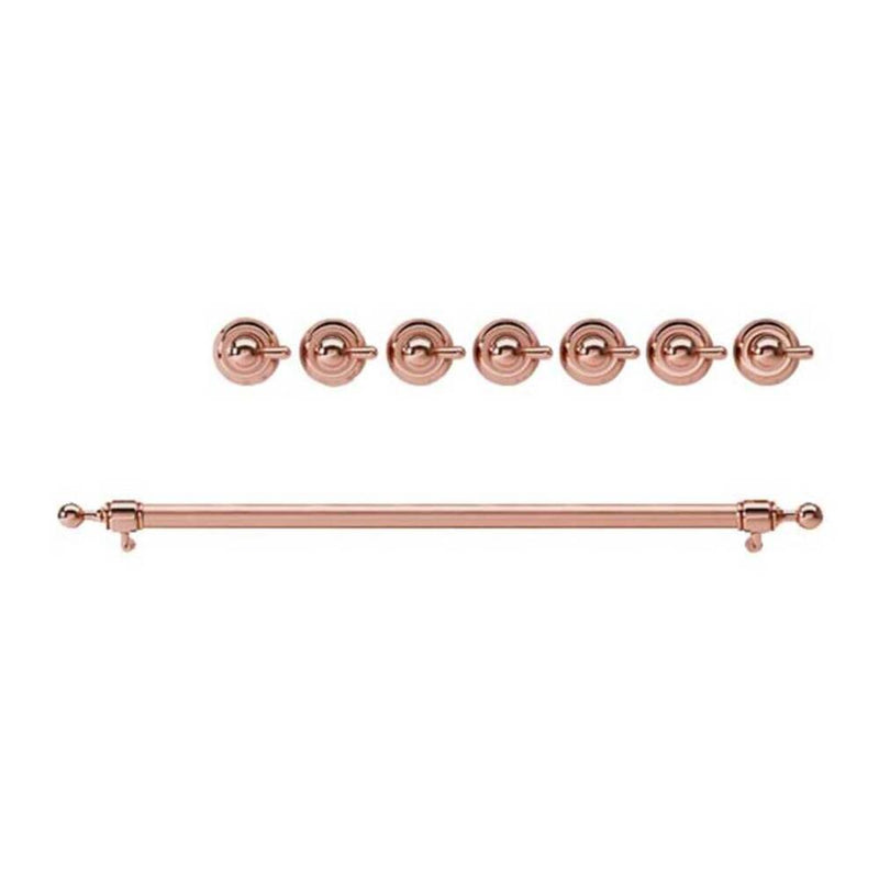 ILVE Copper Knobs and Handle Bundle for 30 inch Nostalgie Dual Fuel