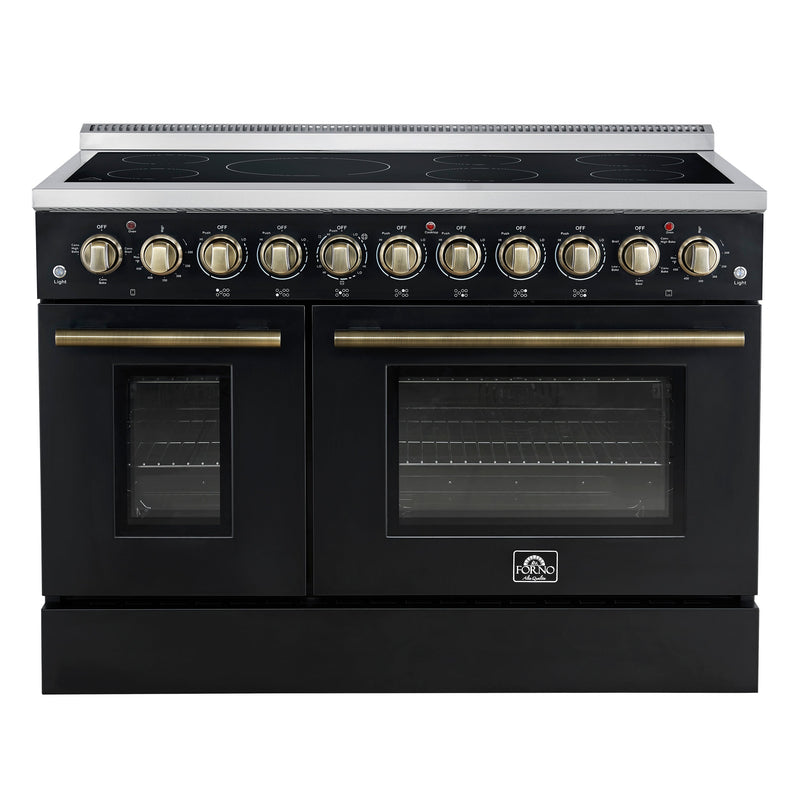 Forno FFSEL6011-48BLK 48 in. Electric Range in Black