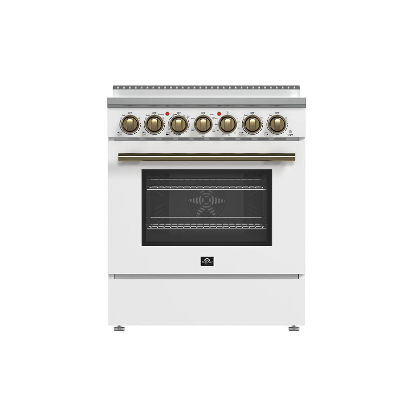 Forno FFSEL6011-30WHT 30 in. Electric Range in White