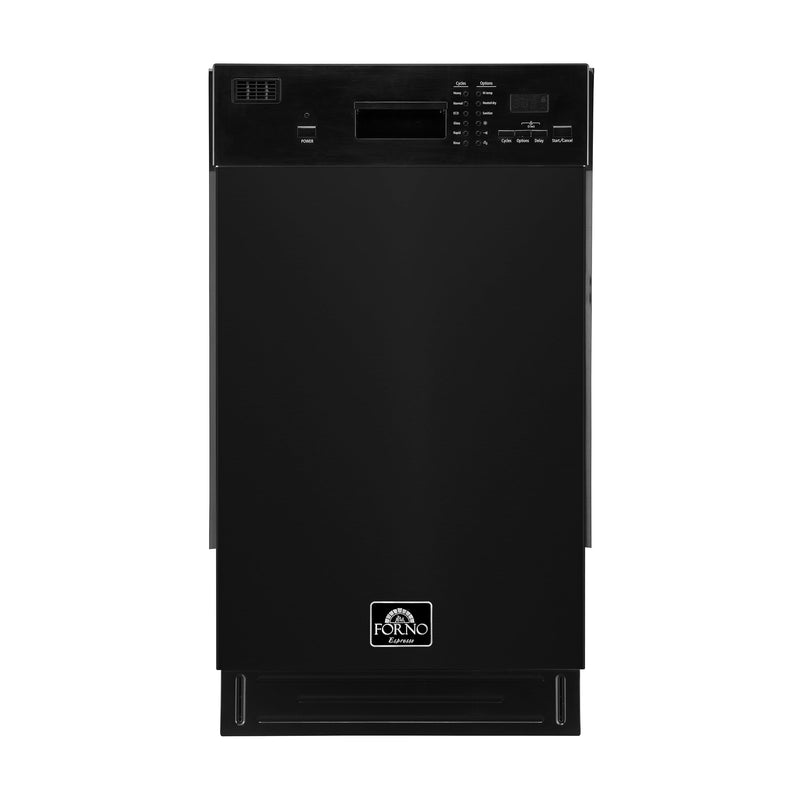 Forno FDWBI8041-18BLK 18 in. Dishwasher in Black