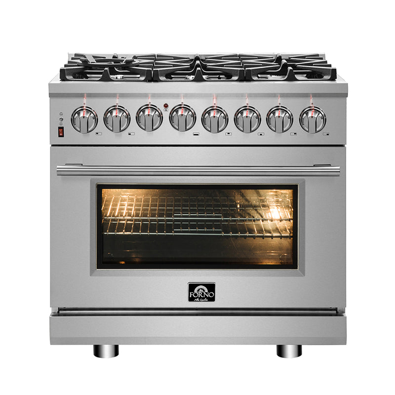 Forno FFSGS6125-36 36 in. Dual Fuel Range
