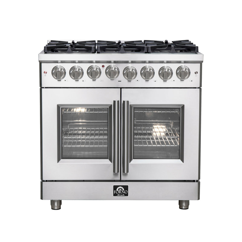 Forno FFSGS6325-36 36 in. Dual Fuel Range