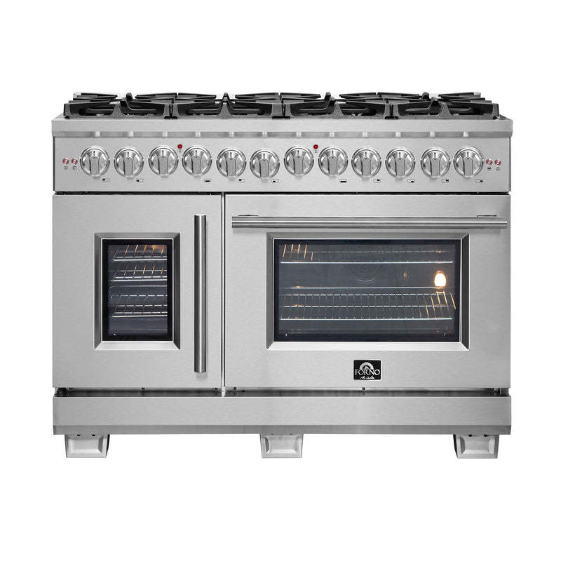 Forno FFSGS6387-48 Capriasca 48 in. Dual Fuel Range