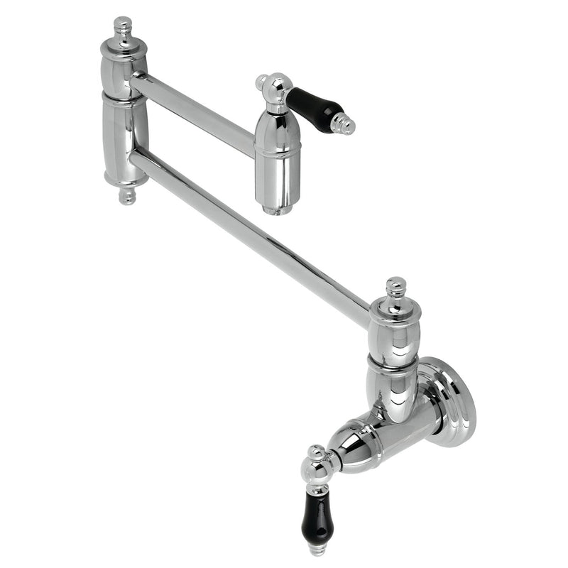 Kingston Brass KS3101PKL Duchess Pot Filler in Polished Chrome