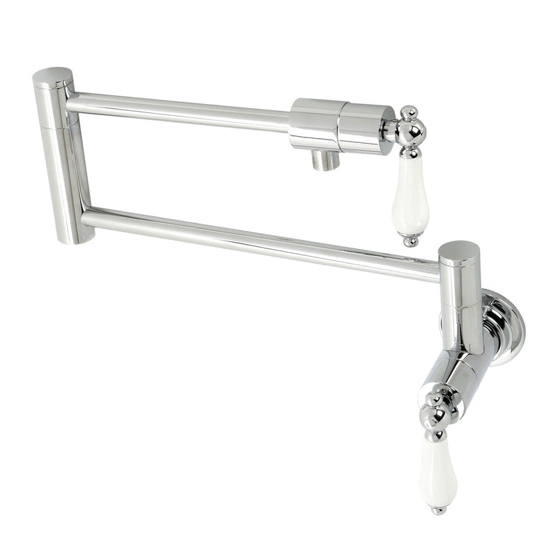 Kingston Brass KS4101PL Metropolitan Pot Filler in Polished Chrome
