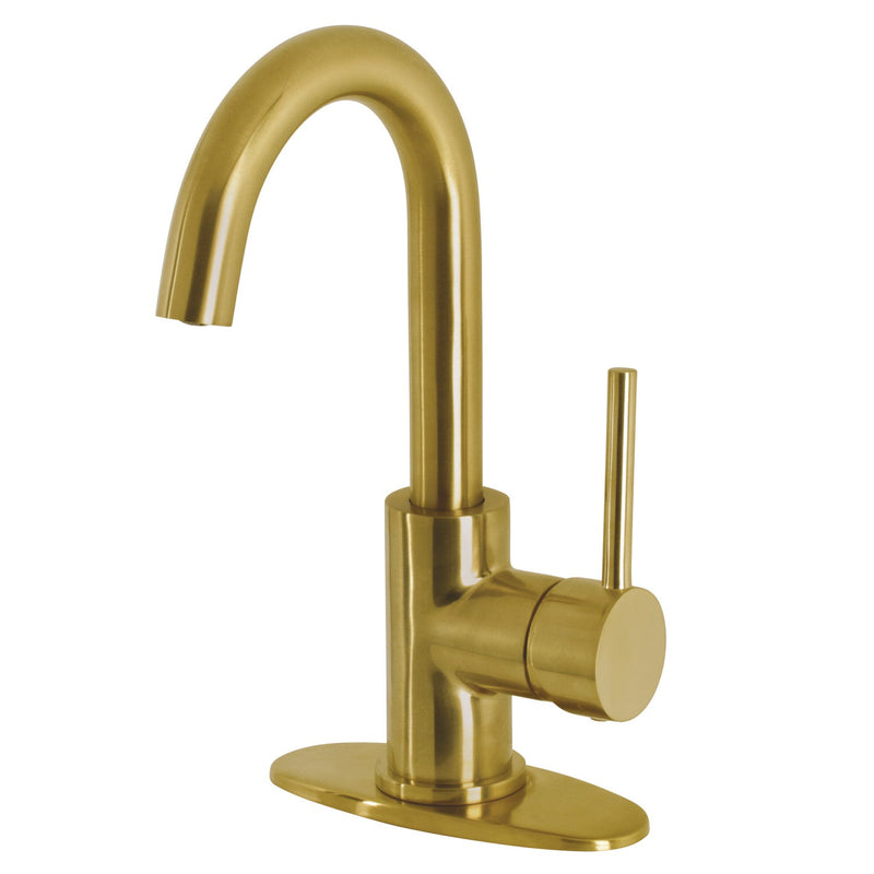 Kingston Brass LS8533DL Bar & Prep Faucet in Brushed Brass