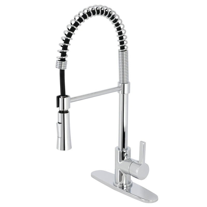 Kingston Brass LS8671CTL Kitchen Faucet in Polished Chrome