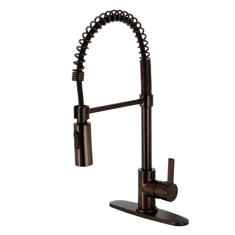 Kingston Brass LS8775CTL Kitchen Faucet in Oil Rubbed Bronze