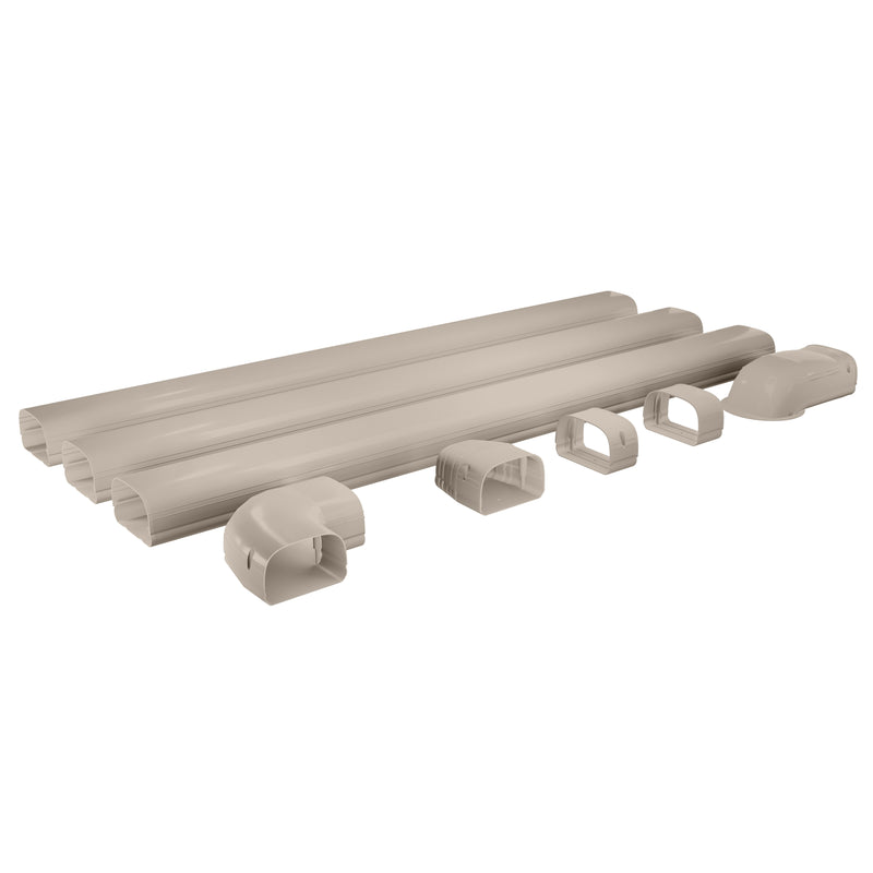 MRCOOL Lineguard® 4.5in Line Set Cover - Tan (MLG450-T-01)