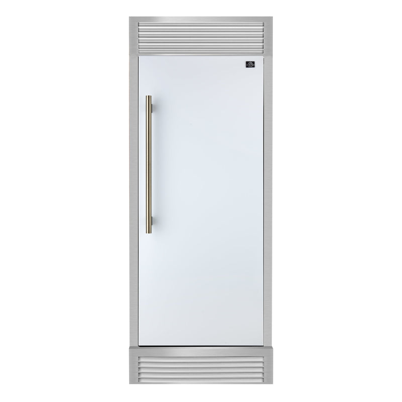 Forno FFFFD1722-32RSG-WHT Maderno 28 in. Refrigerator/Freezer in White