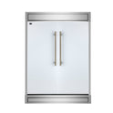 Forno Maderno 2-28-Inch Wide Convertible Refrigerator/Freezer in White, Decorative Trim, 27.2 cu.ft, 84-Inch High, ENERGY STAR Certified