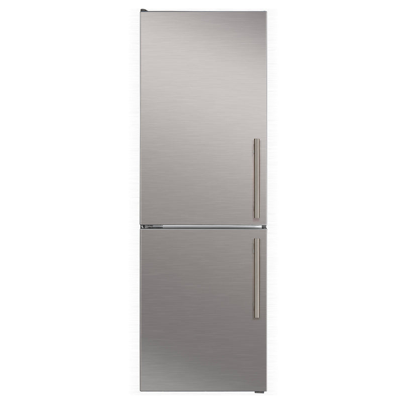 Custodia 24" Bottom Freezer, 10.3 cf., Left Swing, Ice Maker, Total No frost, Stainless Steel handles Forno