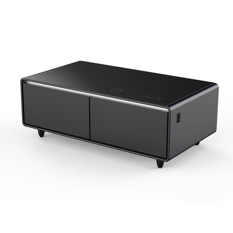 Forno FCTFR7006-51BLK 51 in. Smart Coffee Table in Black