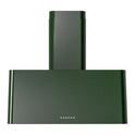 ILVE UAG30EG Nostalgie II 30 inch Wall Mount Range Hood with 600 CFM, 3 Speed + Intensive, Front LED Light Bar (Emerald Green)
