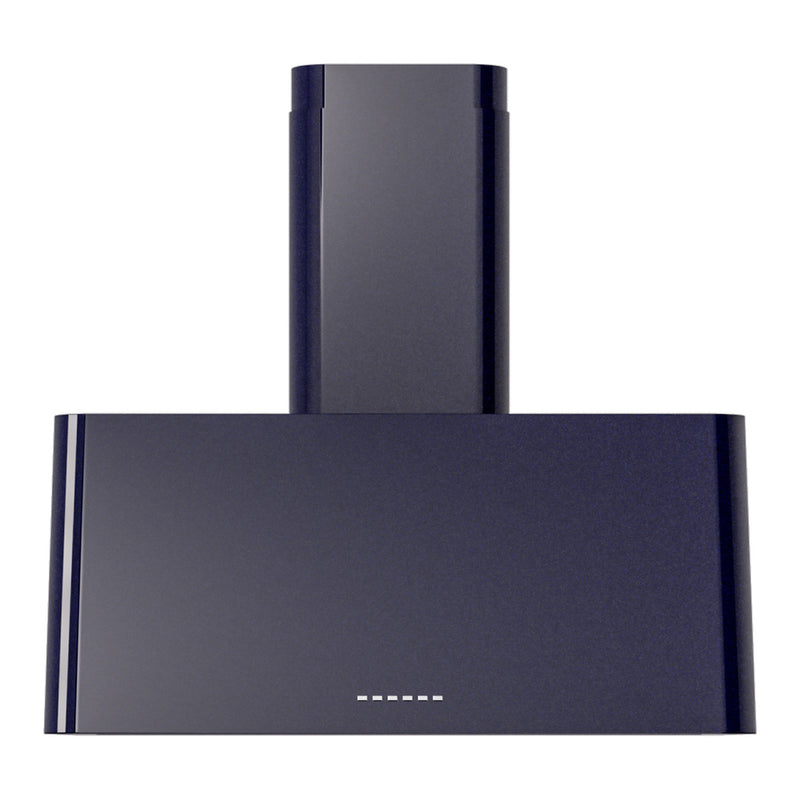 ILVE UAG30MB Nostalgie II 30 inch Wall Mount Range Hood with 600 CFM, 3 Speed + Intensive, Front LED Light Bar (Midnight Blue)