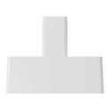 ILVE UAG36WH Nostalgie II 36 inch Wall Mount Range Hood with 600 CFM, 3 Speed + Intensive, Front LED Light Bar (White)