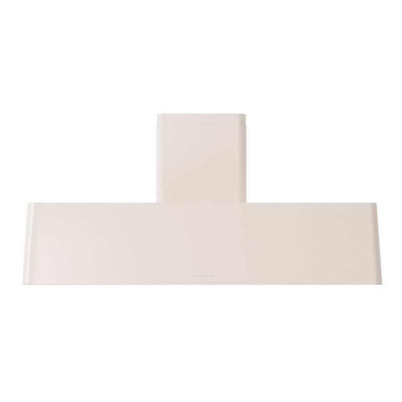 ILVE UAG60AW Nostalgie II 60 inch Wall Mount Range Hood with 850 CFM, 3 Speed + Intensive, Front LED Light Bar (Antique White)