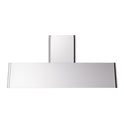 ILVE UAG60SS Nostalgie II 60 inch Wall Mount Range Hood with 850 CFM, 3 Speed + Intensive, Front LED Light Bar (Stainless Steel)