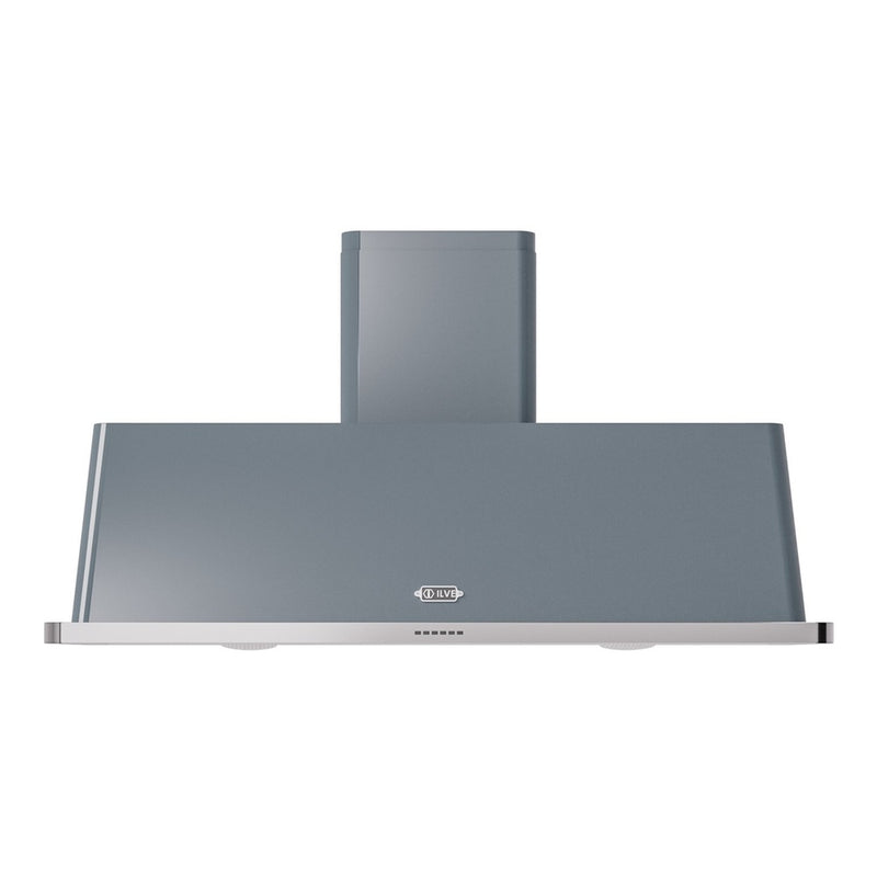 ILVE UAM150BG Majestic 60 in. Range Hood in Blue Grey