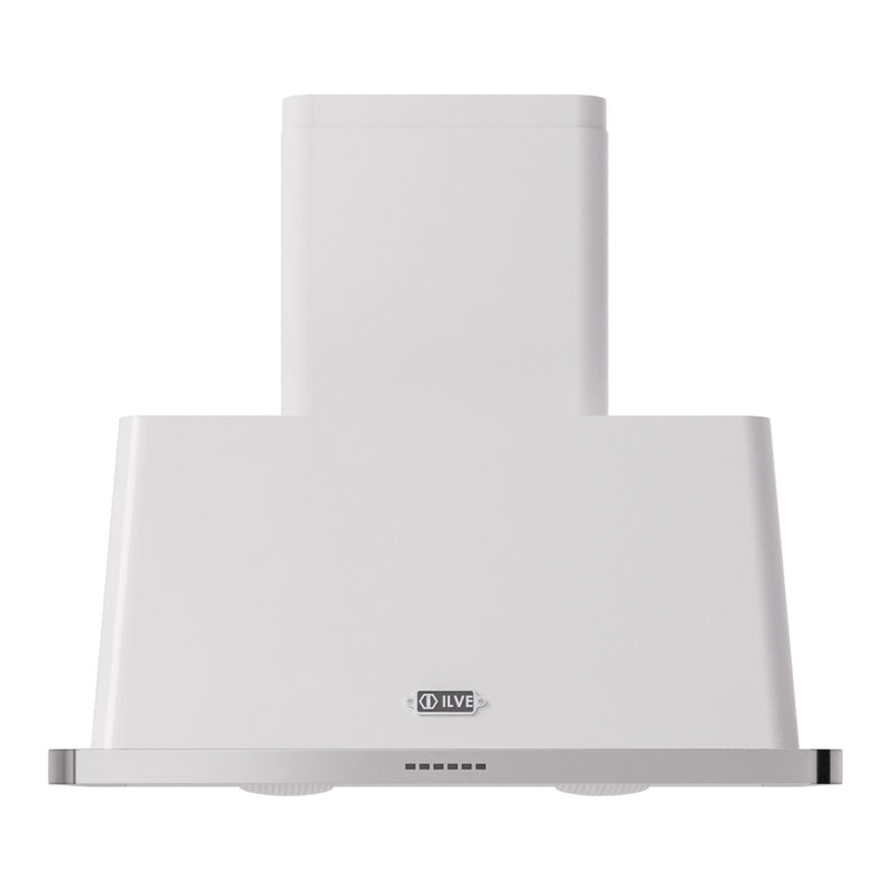 ILVE UAM90WH Majestic II 36 inch Range Hood with 600 CFM (White)