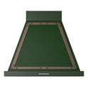 ILVE UANB30EGB Nostalgie II Noblesse 30 inch Range Hood with 600 CFM (Emerald Green, Burnished)