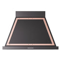 ILVE UANB36BKP Nostalgie II Noblesse 36 inch Range Hood (Glossy Black, Copper)