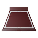 ILVE UANB36BUC Nostalgie II Noblesse 36 inch Range Hood (Burgundy, Chrome)