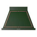 ILVE UANB36EGB Nostalgie II Noblesse 36 inch Range Hood (Emerald Green, Burnished)