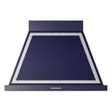 ILVE UANB36MBC Nostalgie II Noblesse 36 inch Range Hood (Midnight Blue, Chrome)