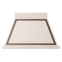 ILVE UANB40AWB Nostalgie II Noblesse 40 inch Range Hood with 600 CFM (Antique White, Burnished)