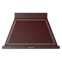 ILVE UANB40BUB Nostalgie II Noblesse 40 inch Range Hood with 600 CFM (Burgundy, Burnished)