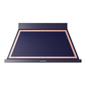 ILVE UANB48MBP Nostalgie II Noblesse 48 inch Range Hood with 600 CFM (Midnight Blue, Copper)