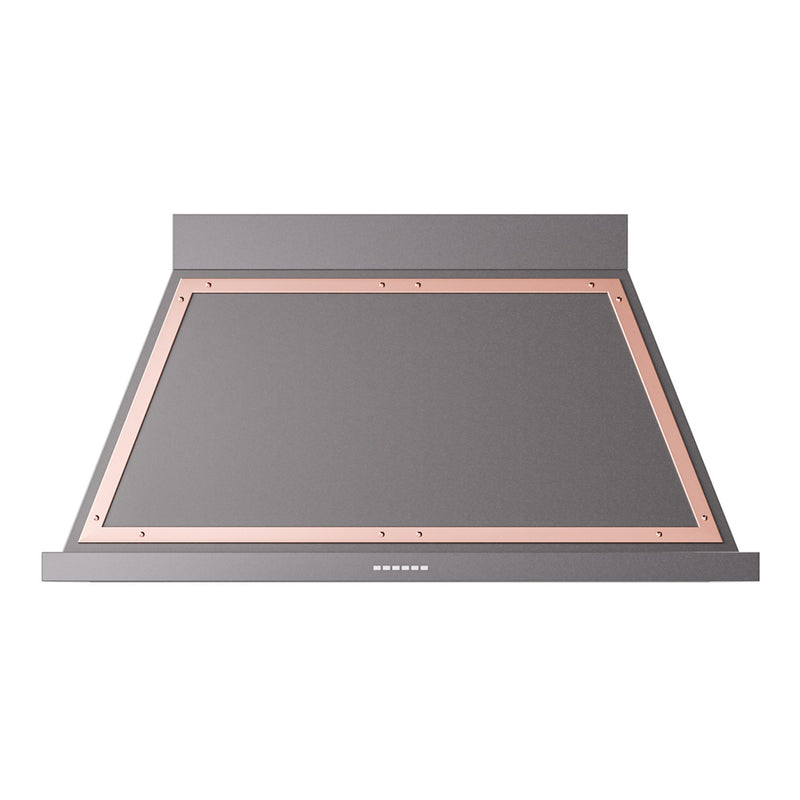 ILVE UANB48MGP Nostalgie 48 in. Range Hood in Graphite Matte