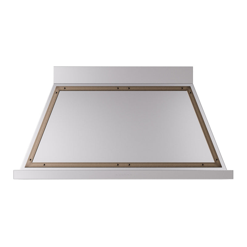 ILVE UANB48SSB Nostalgie 48 in. Range Hood in Stainless Steel
