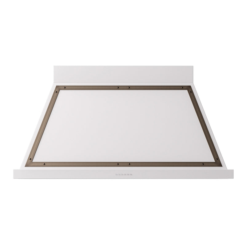 ILVE UANB48WHB Nostalgie 48 in. Range Hood in White