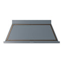 ILVE UANB60BGB Nostalgie II Noblesse 60 inch Range Hood with 600 CFM (Blue Grey, Burnished)