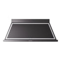 ILVE UANB60BKC Nostalgie II Noblesse 60 inch Range Hood with 600 CFM (Glossy Black, Chrome)