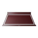ILVE UANB60BUC Nostalgie II Noblesse 60 inch Range Hood with 600 CFM (Burgundy, Chrome)