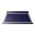 ILVE UANB60MBC Nostalgie II Noblesse 60 inch Range Hood with 600 CFM (Midnight Blue, Chrome)
