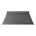 ILVE UANB60MGB Nostalgie II Noblesse 60 inch Range Hood with 600 CFM (Graphite Matte, Burnished)