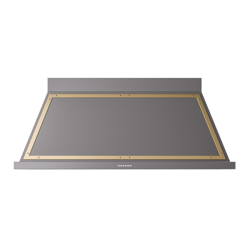 ILVE UANB60MGG Nostalgie 60 in. Range Hood in Graphite Matte