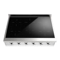 ILVE UHCPI366NSSC Nostalgie II 36 inch Built-In Induction Rangetop with 6 Elements (Chrome)
